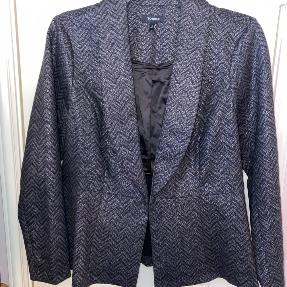 Torrid Sparkly Blazer